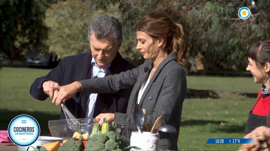 Macri en Cocineros Argentinos: No sé cocinar pero hago grandes sándwiches