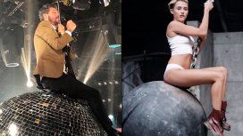 Marcelo Tinelli a lo Miley Cyrus Marcelo Tinelli a lo Miley Cyrus