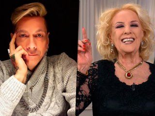 Roberto Piazza y Mirtha Legrand Roberto Piazza y Mirtha Legrand