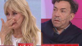 Graciela Alfano le pidió perdón a Aníbal Pachano llorando pero él la rechazó Graciela Alfano le pidió perdón a Aníbal Pachano llorando pero él la rechazó