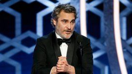 Fuerte discurso de Joaquín Phoenix en los Globo de Oro por el cambio climático: apuntó a la hipocresía de sus colegas Fuerte discurso de Joaquín Phoenix en los Globo de Oro por el cambio climático: apuntó a la hipocresía de sus colegas