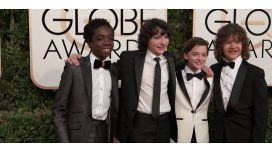 Los chicos de Stranger Things en la alfombra de los Globos de Oro Los chicos de Stranger Things en la alfombra de los Globos de Oro