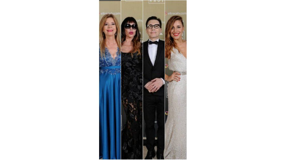Todos los looks de los famosos en los Martín Fierro de radio Todos los looks de los famosos en los Martín Fierro de radio