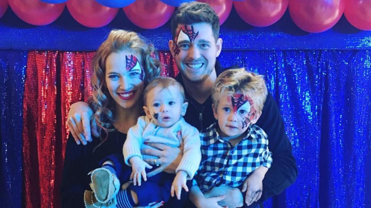 Lopilato y su familia<br>