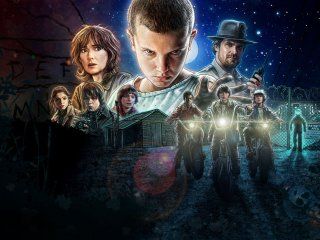 Eleven, Mike, Dustin, Lucas y Will Byers Eleven, Mike, Dustin, Lucas y Will Byers
