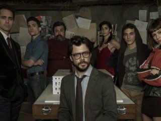 La casa de papel, éxito en Netflix La casa de papel, éxito en Netflix