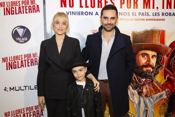 <div><p>Brenda Gandini, Gonzalo Heredia y su hijo Eloy</p></div><div></div><br>