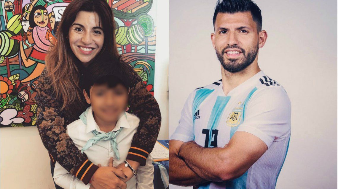 La reacción de Gianinna Maradona tras el gol del Kun ...