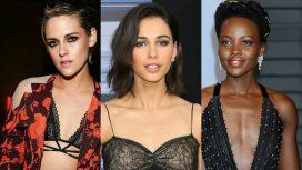 Kristen Stewart, Naomi Scott y Lupita Nyongo Kristen Stewart, Naomi Scott y Lupita Nyongo