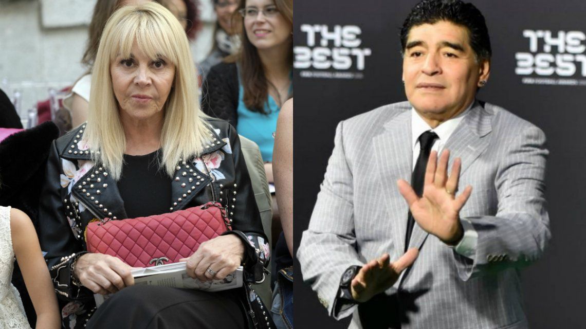 Claudia Villafañe denunció a Maradona por violencia de género