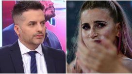 De Brito apuntó contra Flor Peña. De Brito apuntó contra Flor Peña.