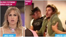 Tenso momento en vivo: detuvieron a Rodrigo Eguillor durante un móvil con Mariana Fabbiani Tenso momento en vivo: detuvieron a Rodrigo Eguillor durante un móvil con Mariana Fabbiani