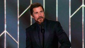 La dedicatoria más insólita en los Globos de Oro: Christian Bale le agradeció al Diablo La dedicatoria más insólita en los Globos de Oro: Christian Bale le agradeció al Diablo