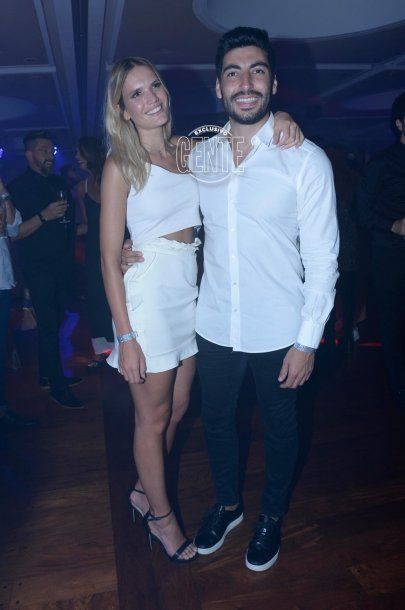 Eva Bargiela y Facundo Moyano, nuevamente juntos (foto gentileza Gente)<br>