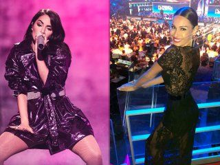 lali esposito y pampita, dos bombas en los premios lo nuestro 2019 lali esposito y pampita, dos bombas en los premios lo nuestro 2019