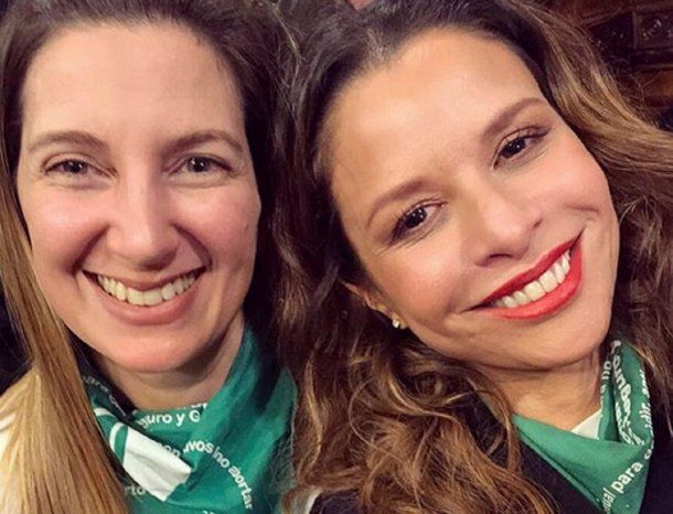 Junto a Silvia Lospennato, diputada nacional y Secretaria Parlamentaria del Interbloque Cambiemos. <br>