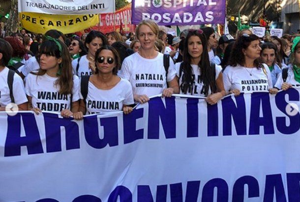 La marcha del 8M el año pasado. <br>