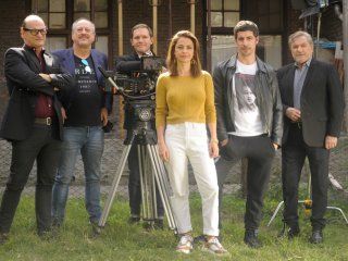 El elenco de Puerta 7. Crédito: Alejandro Lipszyc/Netflix El elenco de Puerta 7. Crédito: Alejandro Lipszyc/Netflix
