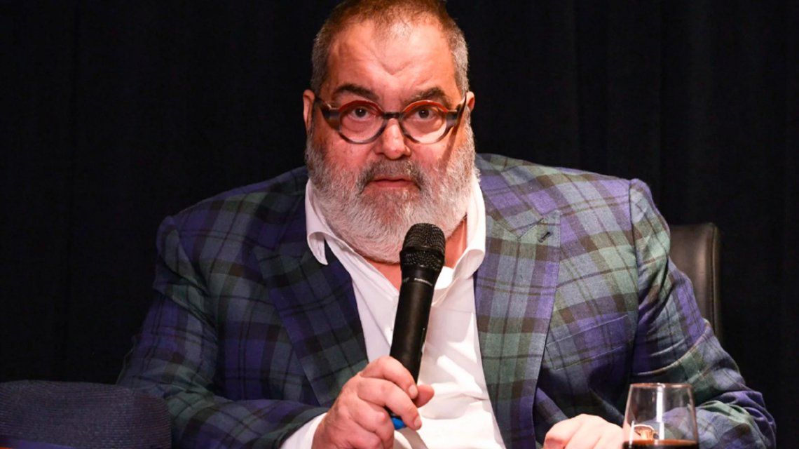 Internaron a Jorge Lanata por una fractura en una vértebra