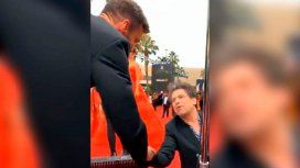 La increíble charla íntima de Ricky Martin y Andrés Calamaro en los Latin Grammy La increíble charla íntima de Ricky Martin y Andrés Calamaro en los Latin Grammy