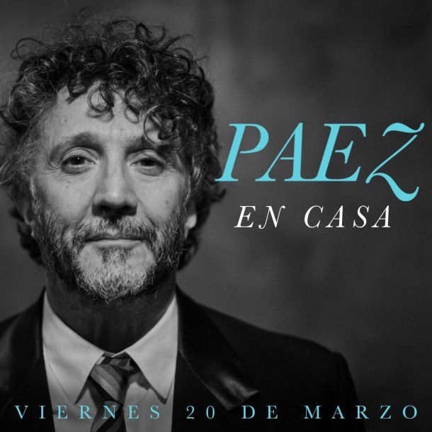 Fito Páez dará un show vía streaming