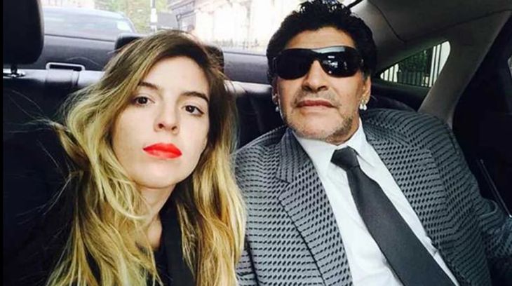 Dalma y Diego Maradona