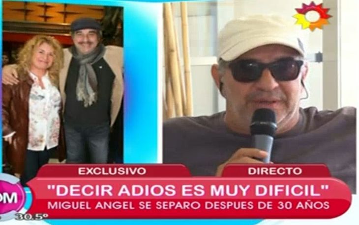 Miguel Ángel Rodríguez habló de su separación: Hay que volver a empezar porque nos merecemos ser felices