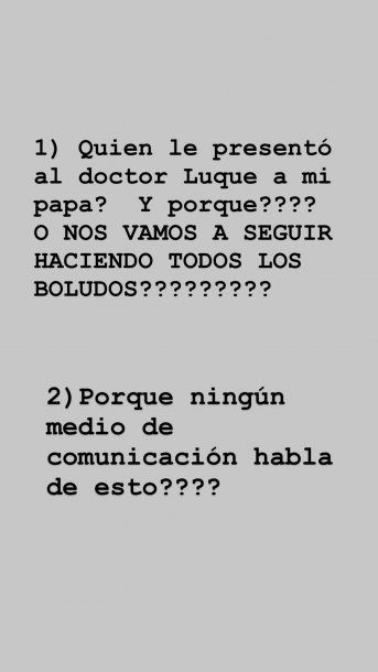 Descargo de Dalma Maradona contra Matías Morla.