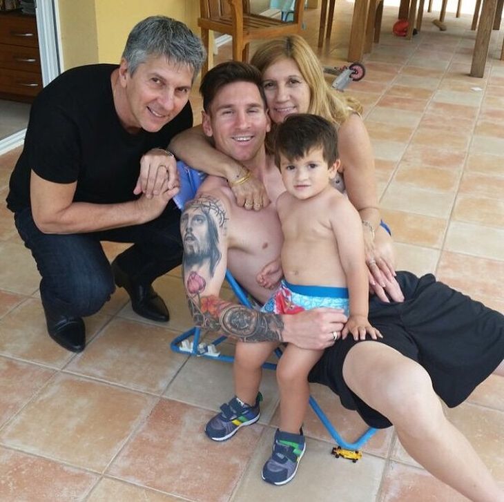 El mal momento de la familia de Lionel Messi durante el partido de Argentina