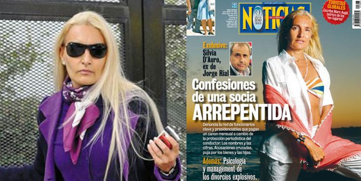 La polémica tapa de la revista Noticias, con Silvia D´Auro, que enfureció a Jorge Rial