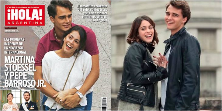Las primeras imágenes del noviazgo de Martina Stoessel y Pepe Barroso, y el divertido viaje de Florencia Bertotti