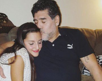 Jana y Diego Armando Maradona
