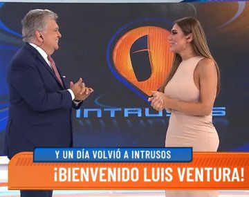 Luis Ventura regresó a Intrusos: Me siento raro”