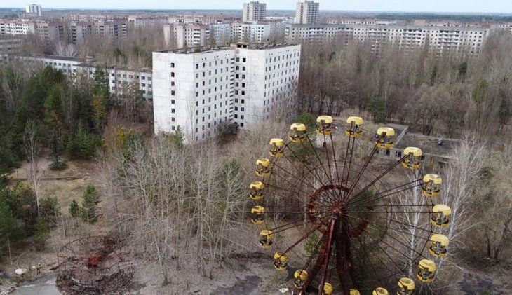 Chernóbyl, el accidente nuclear más grande la historia.