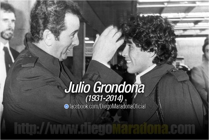 Después de las polémicas, el mensaje conciliador de Maradona: Mis condolencias a la familia Grondona