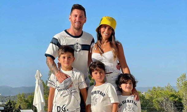 El mensaje de Antonela para Lionel Messi en el Día del Padre