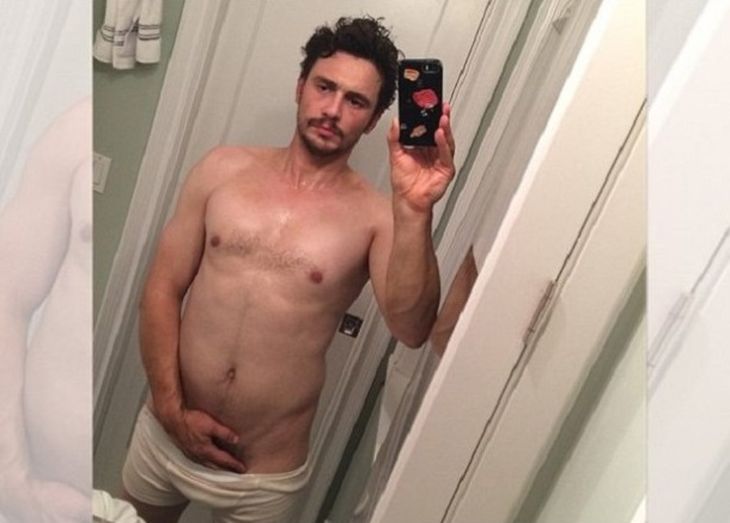 James Franco revolucionó las redes sociales con una selfie desnudo