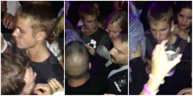 Justin Bieber fue atacado por un hombre en una disco de Munich: el video