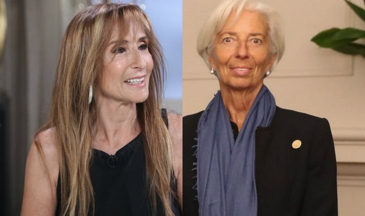 El extraño encuentro de Gladys Florimonte y Christine Lagarde