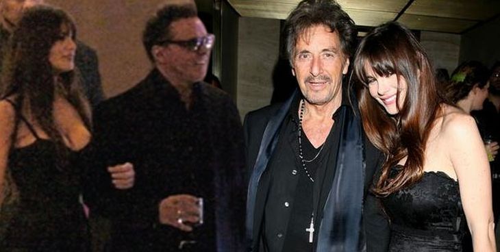 La ex de Al Pacino, ya se muestra con Luis Miguel