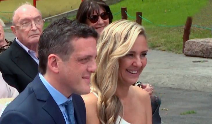 Mauro Szeta se casó con Clarissa y no pudo contener la emoción: Estamos muy felices