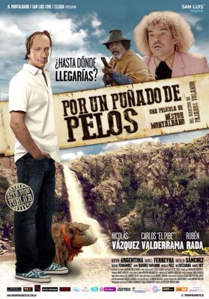 El afiche de la película de Nico Vázquez, Rubén Rada y el Pibe Valderrama