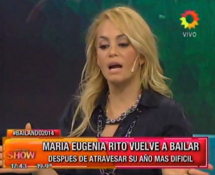 María Eugenia Ritó hizo catarsis contra su ex marido en televisión: ataque de furia y llanto