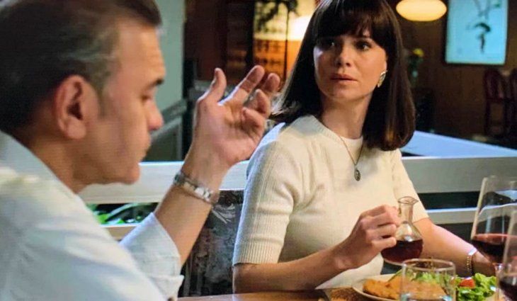 Luz Cipriota como Lucía Miranda y César Bordón como Hugo López en