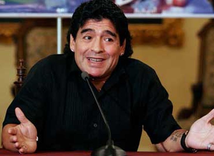 Maradona: Diego es igual a mi, tiene mis manos, mi cara y me recuerda a mi papá