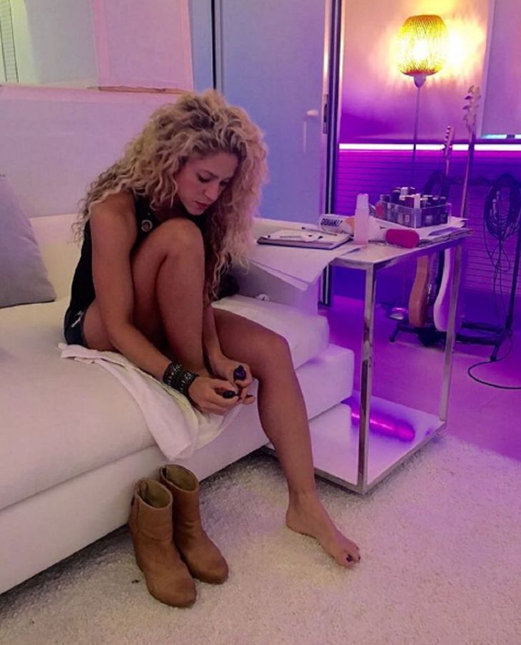 La polémica foto de Shakira, ¿con un consolador?