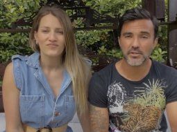 fabian cubero y mica viciconte mostraron la carita de luca y los famosos lo llenaron de mensajes