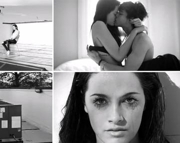 El sensual video de Oriana Sabatini y Julián Serrano