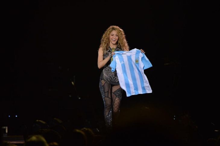 El homenaje de Shakira a Gustavo Cerati en Vélez