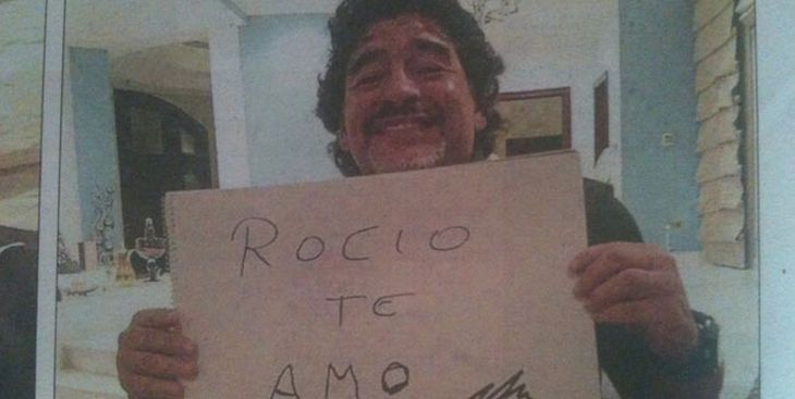 La historia secreta de Diego Maradona y Rocío: un ex, un celestino y la polémica